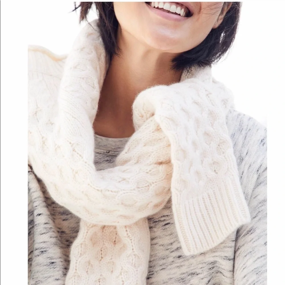 Honeycomb cashmere rollneck™ sweater jcrew - Picture 3 of 6